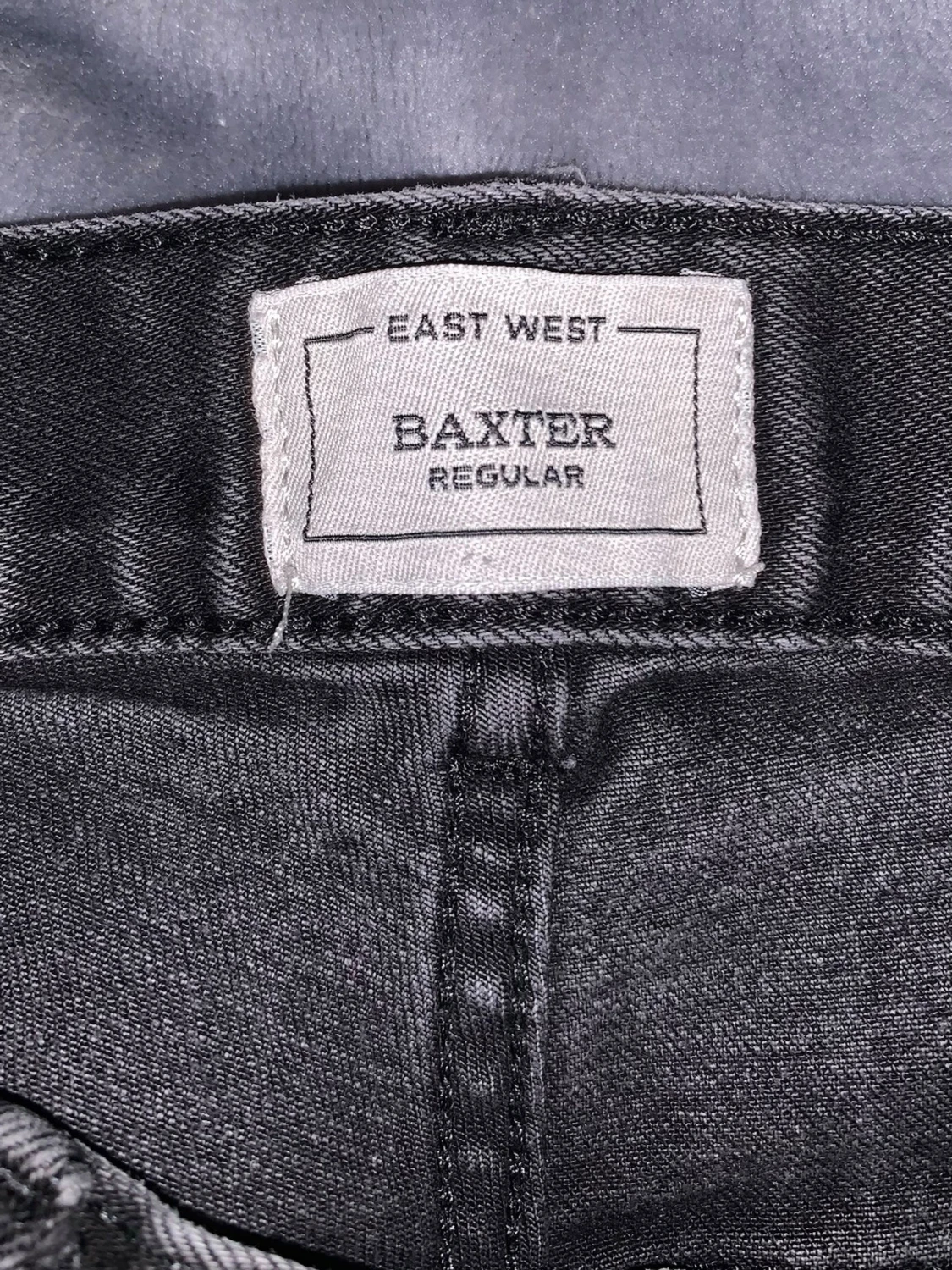 Svarta flared jeans - 2