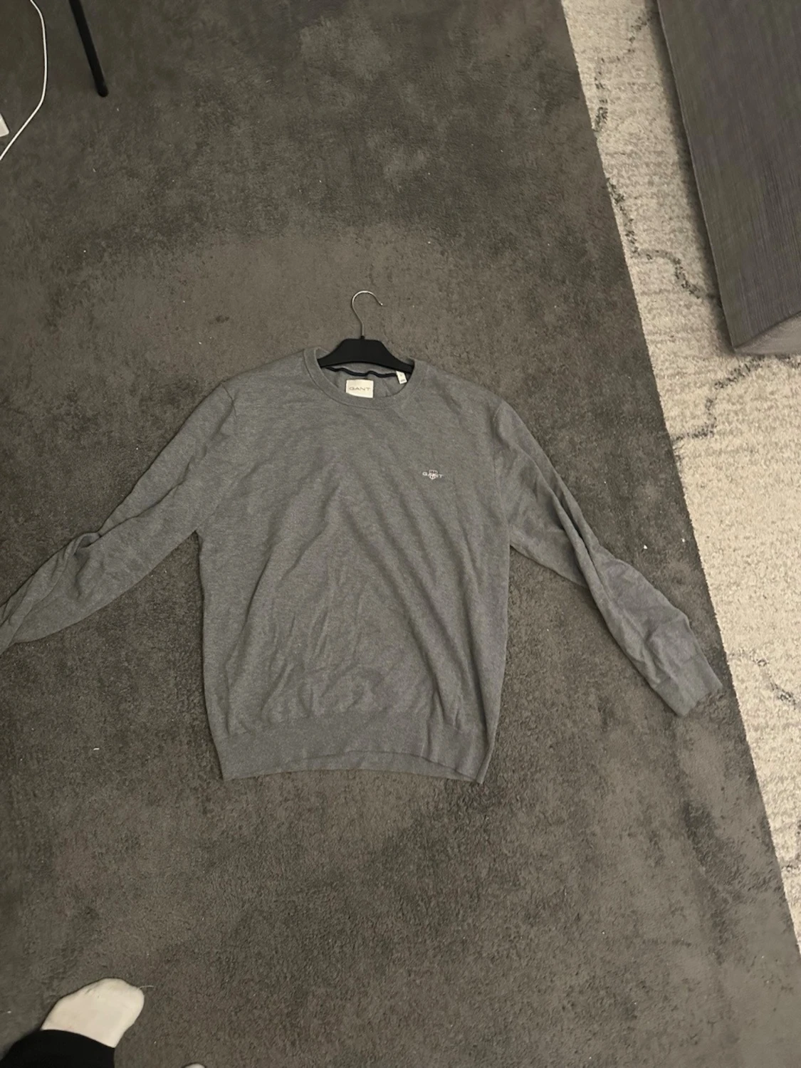 Grå sweatshirt från GANT
