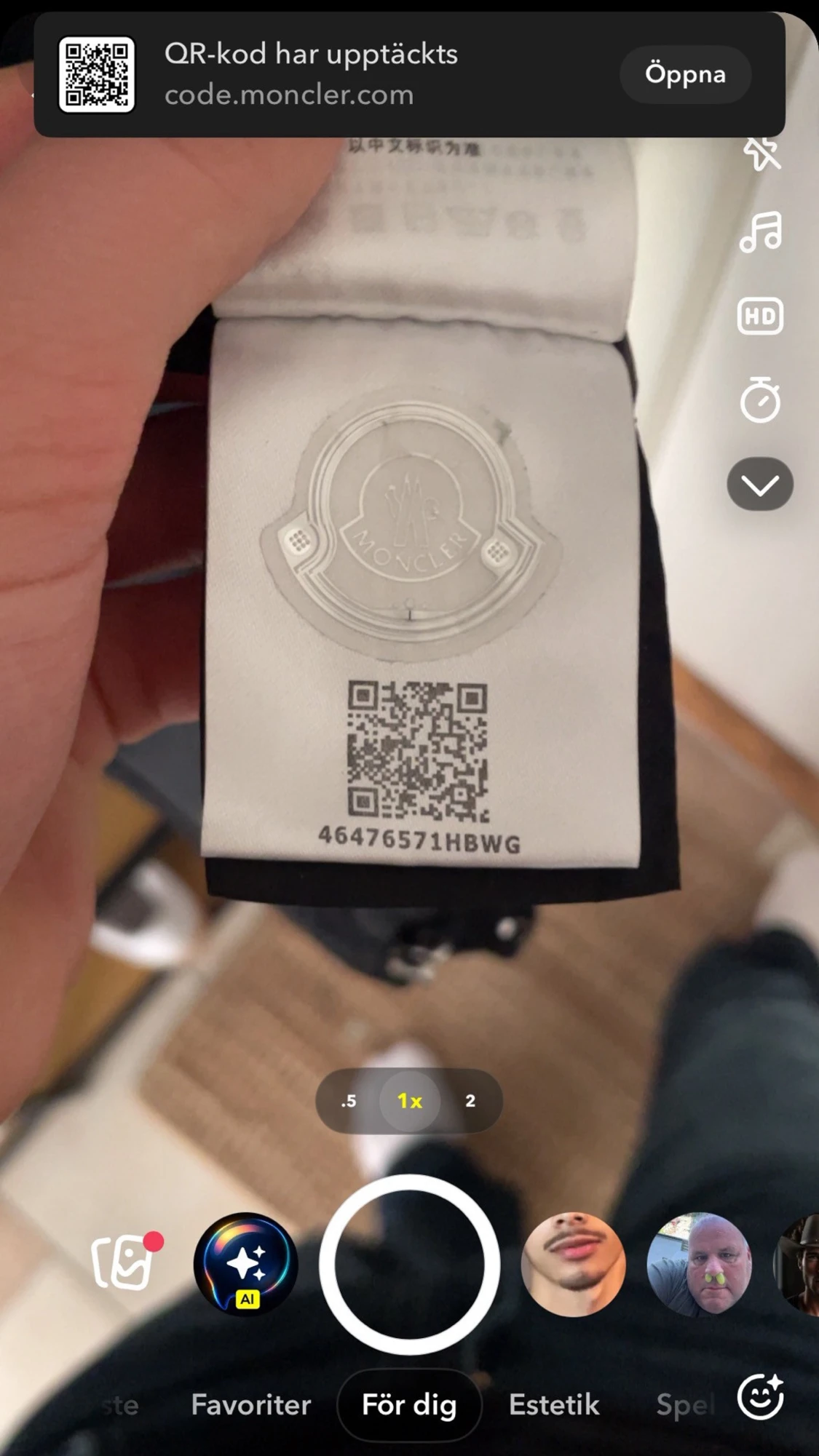 Moncler Etiache Giubbotto vindjacka - 4