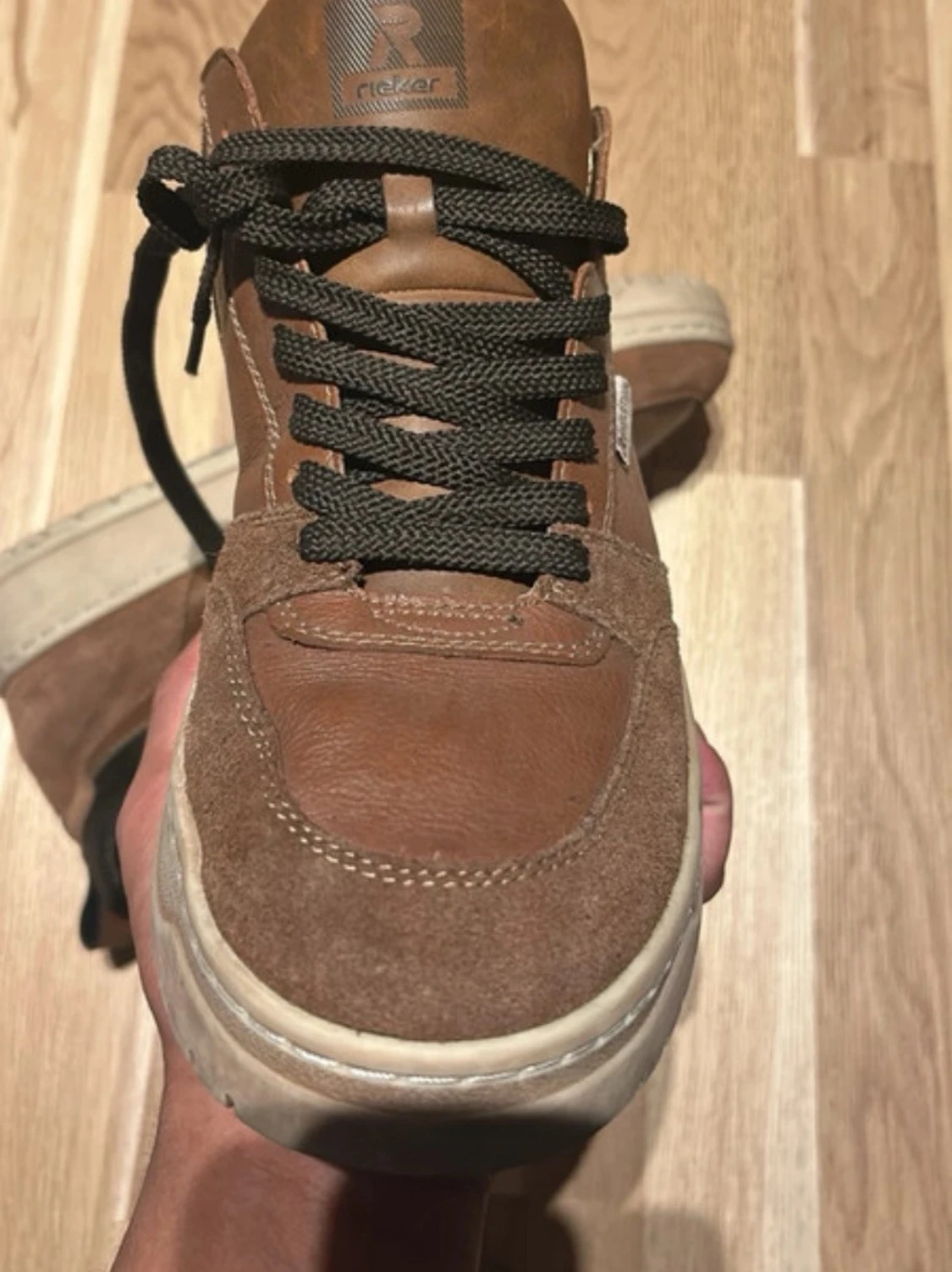 Bruna sneakers från Rieker - 3