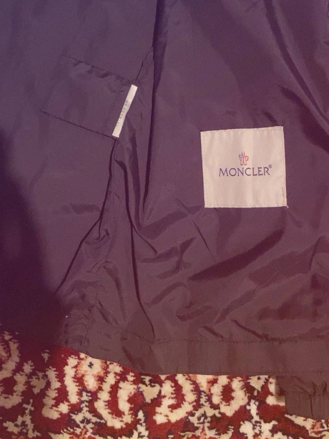 Mörklila vindjacka från Moncler - 5