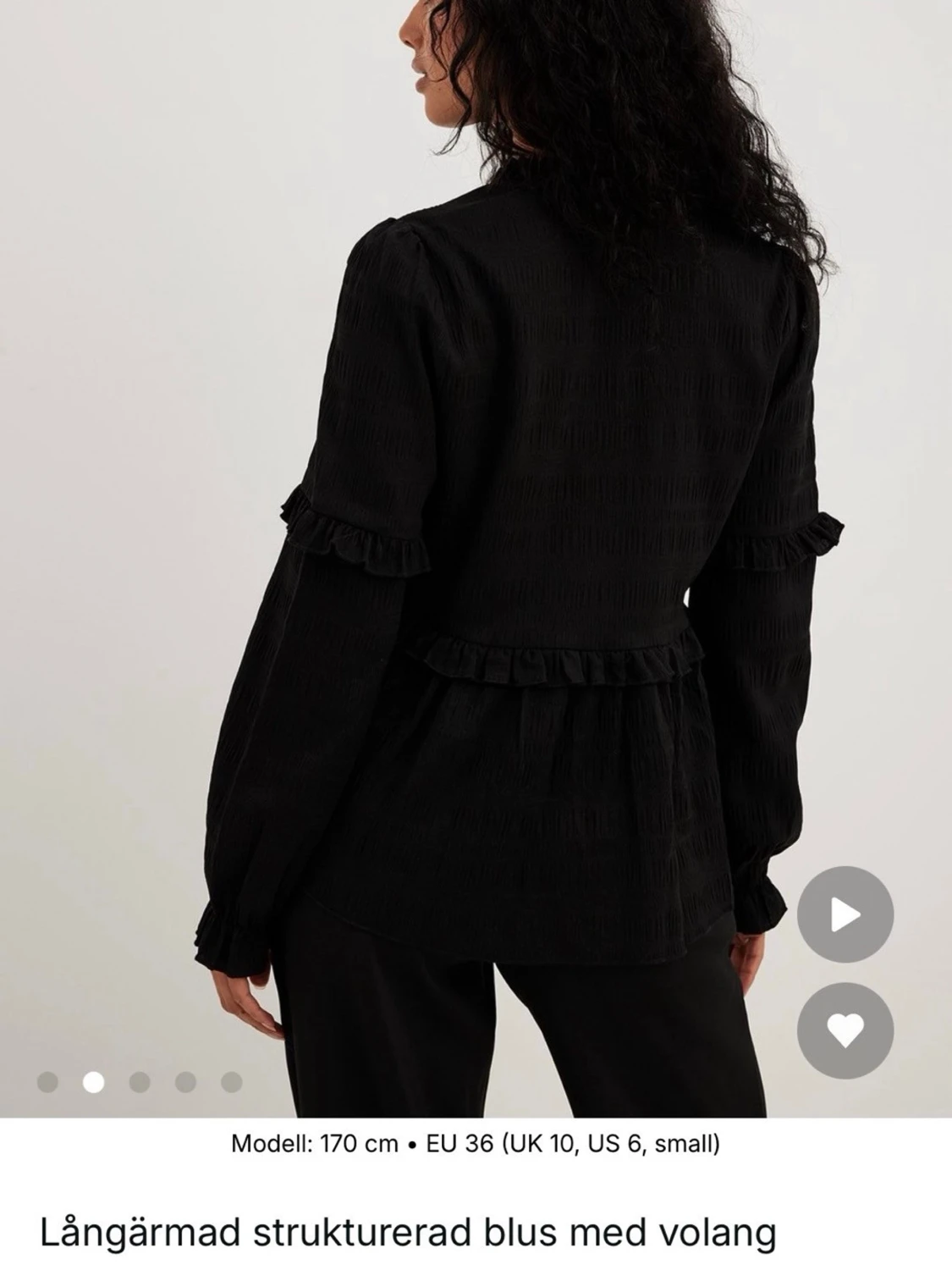 Svart blus - 1