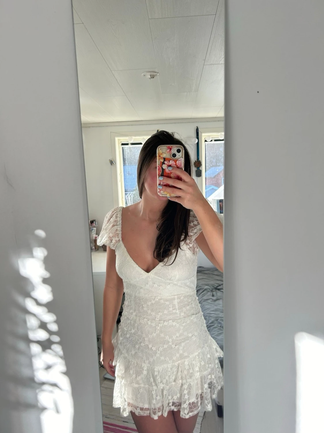 Studentklänning/vit klänning - 2
