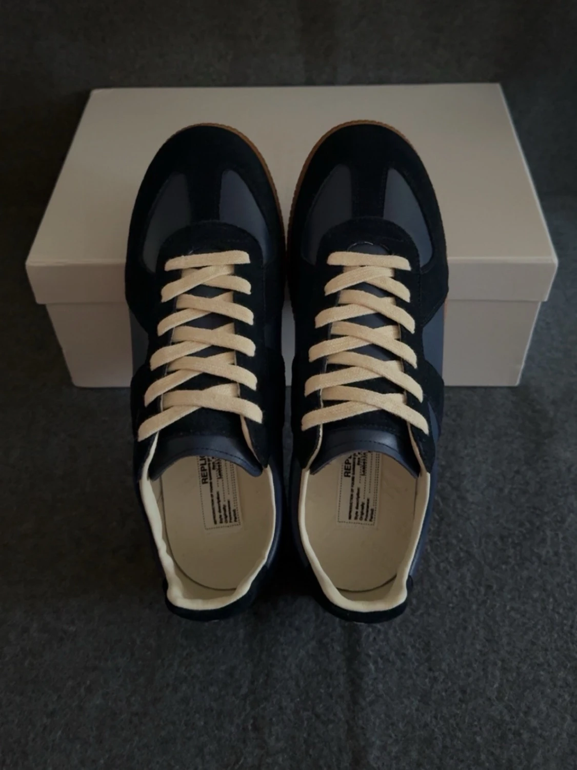 Mörkblå Maison Margiela Gats - 4