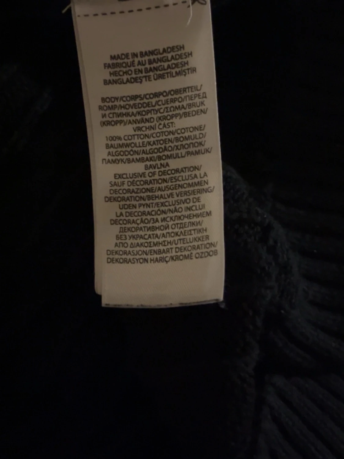 Mörkblå kabelstickad tröja Polo Ralph Lauren - 2