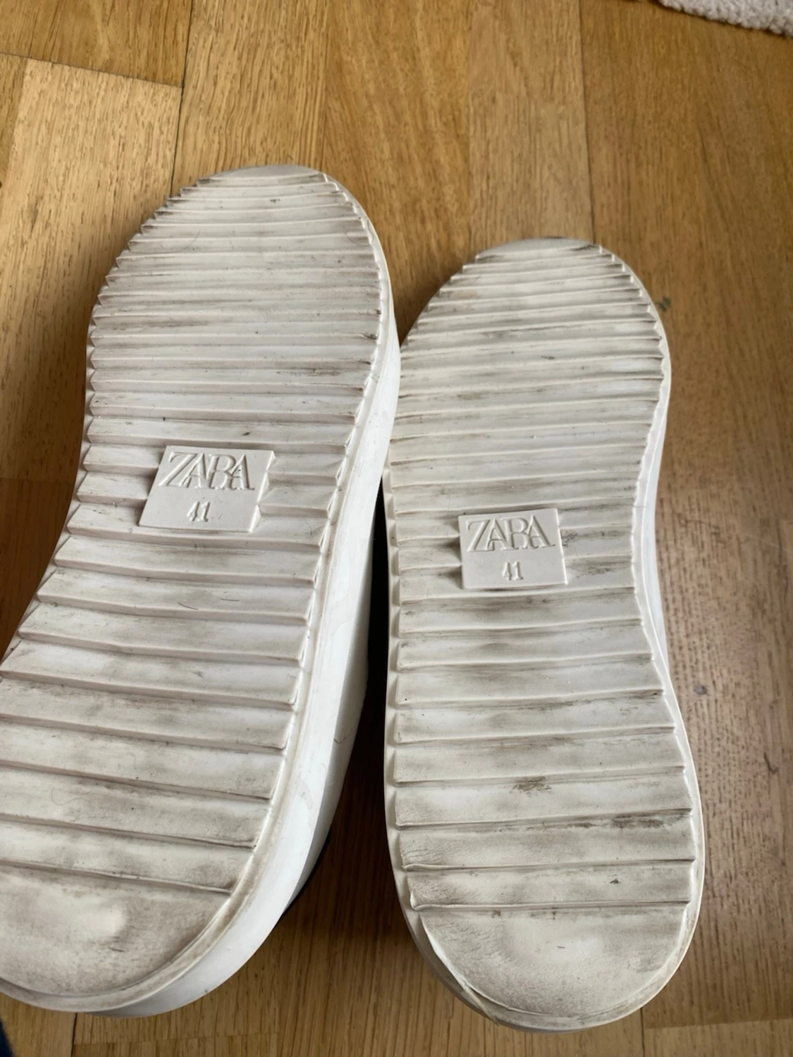 Zara Klassiska vita sneakers  - 4