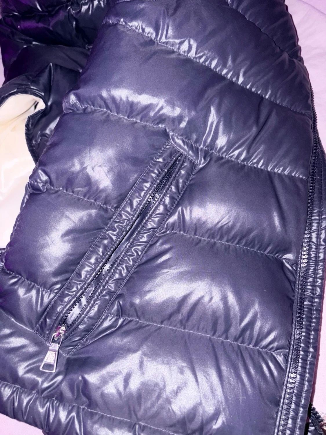 Mörkblå dunväst från Moncler - 3