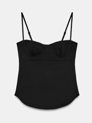 Zara topp - Svart topp från Zara, S/M