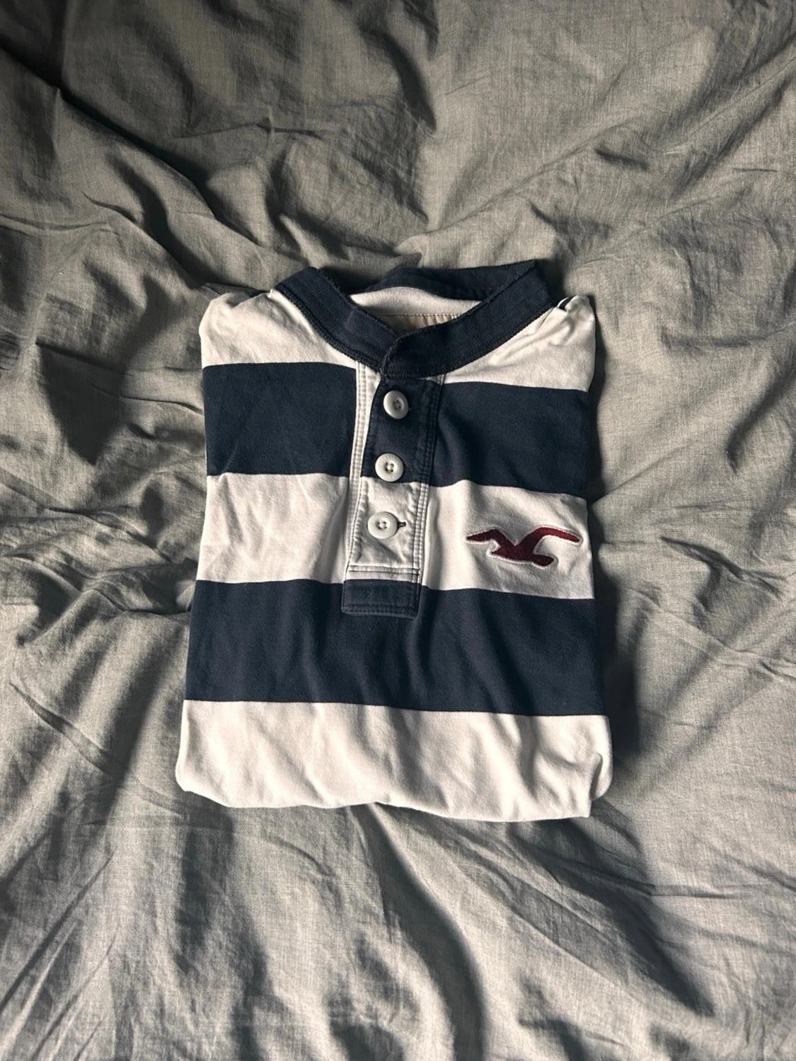 Långärmad Hollister piké - 1