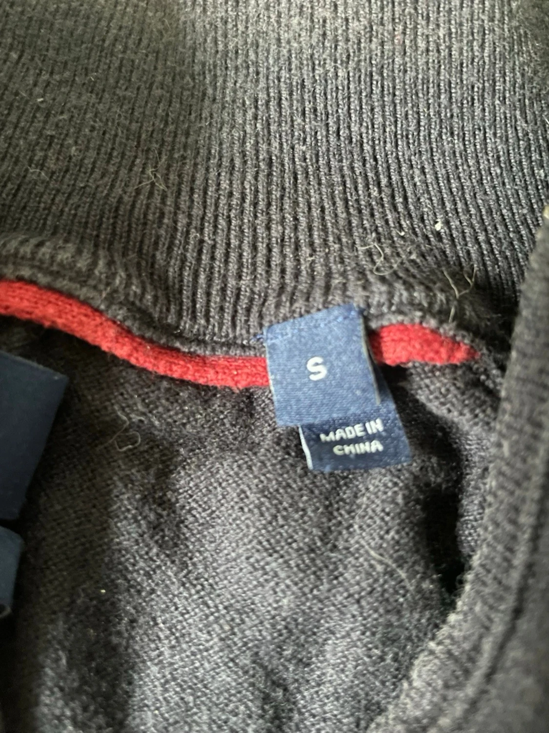 Svart halvzip tröja från Gant - 4