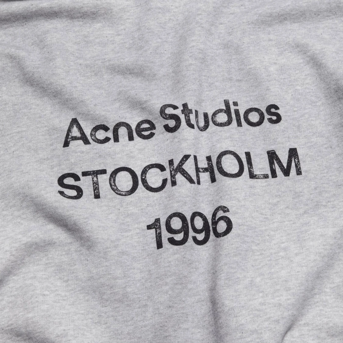 Grå Acne Studios Hoodie - 1