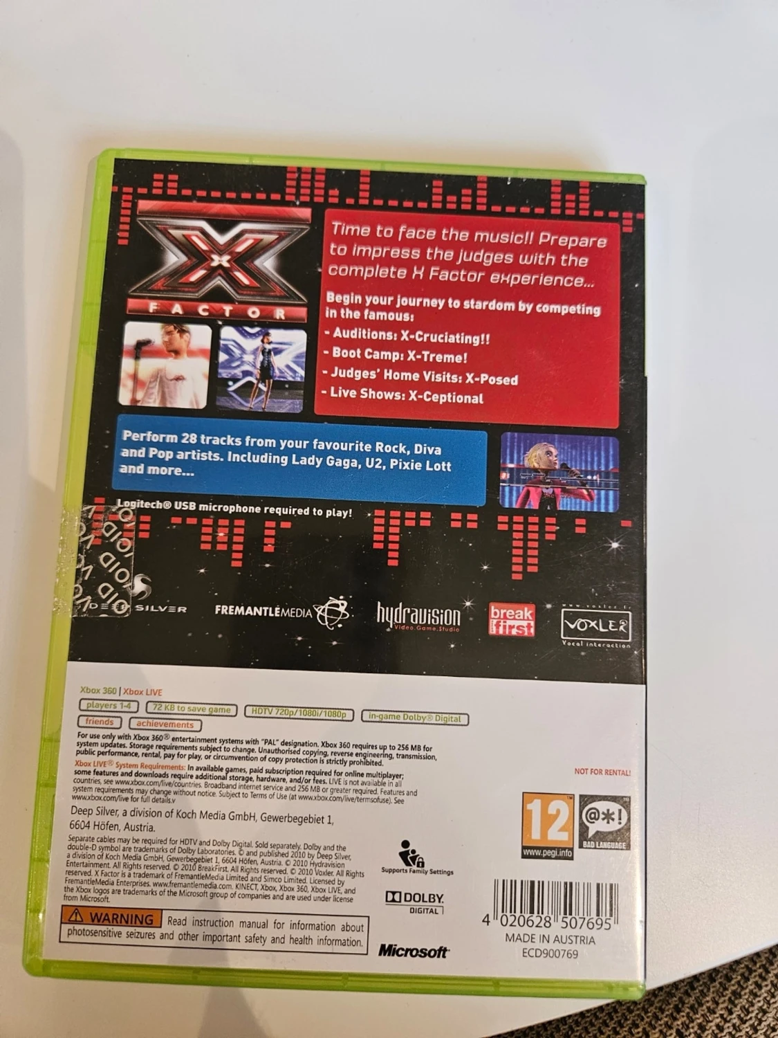 X Factor till Xbox 360 - 1