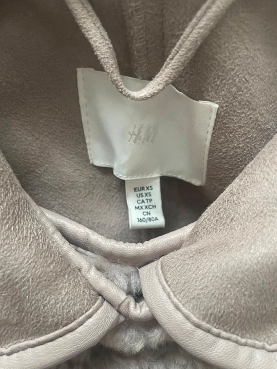 Fuskpäls jacka hm - 2