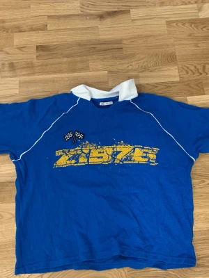 Zara Blå T Shirt - I bra skick, använd typ två gånger