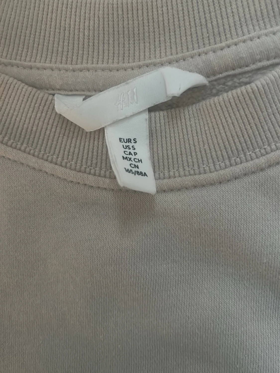 Beige sweatshirt från H&M - 1