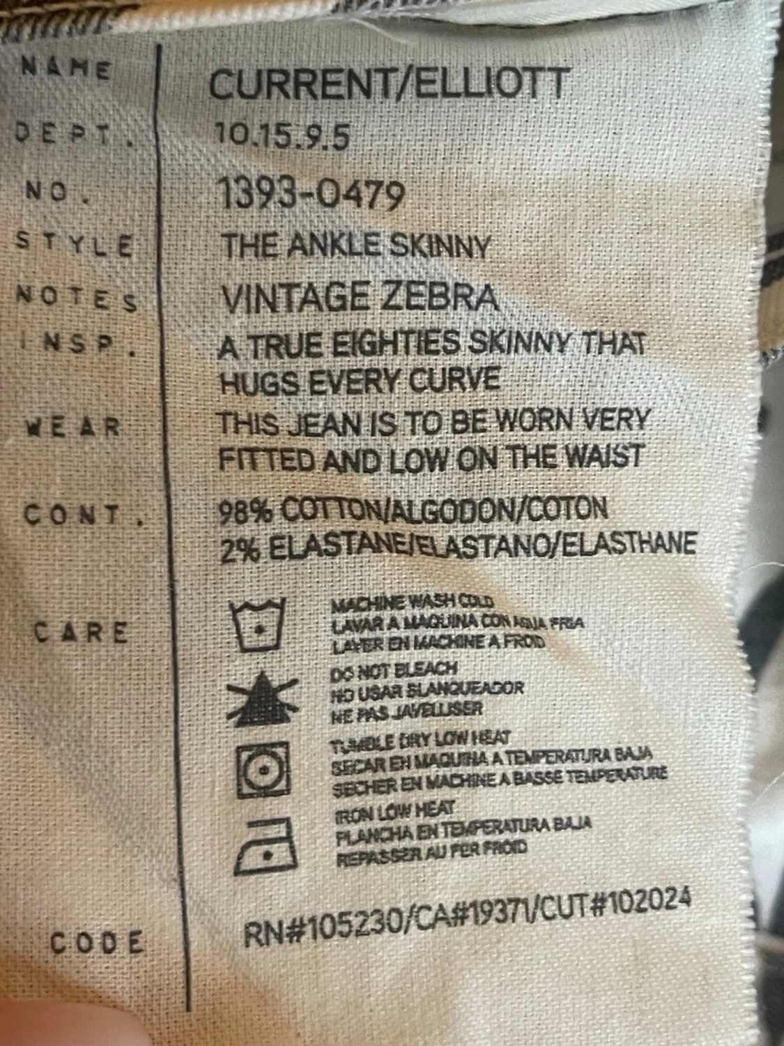 Current Elliot jeans vintage  - 4