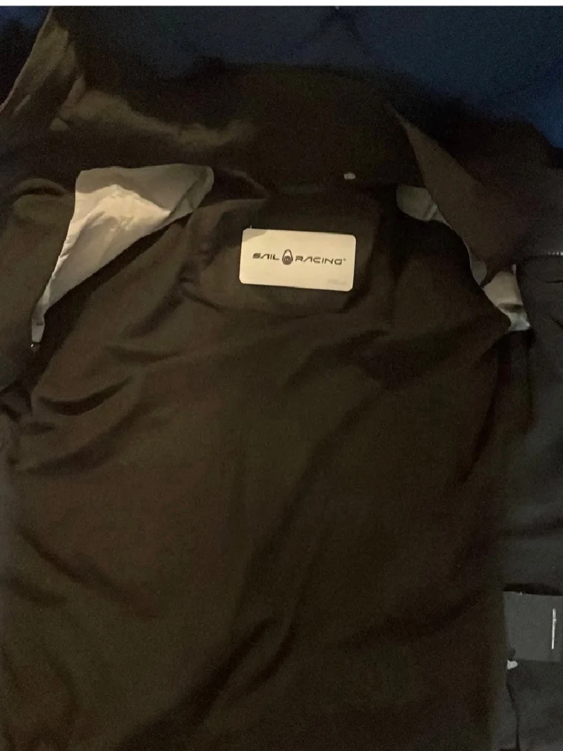 Svart vindjacka Sail Racing - 2