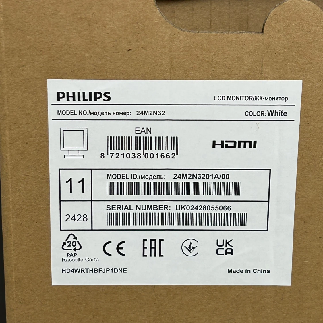 Philips Evnia 3000 Series 23.8-tums skärm - 90