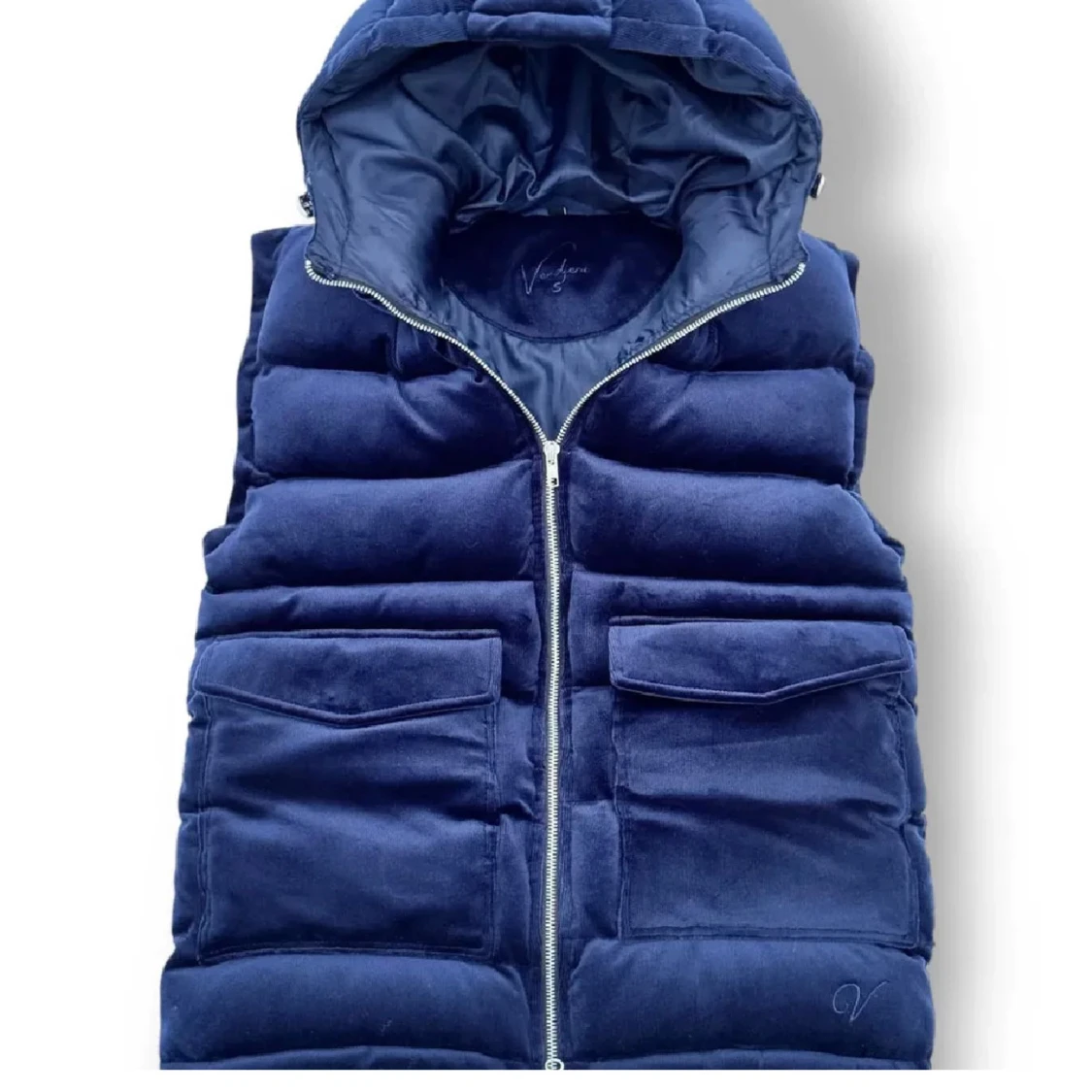 Mörkblå dunväst från Vendora - 91