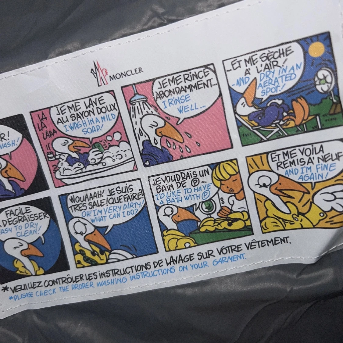 Svart dunjacka från Moncler - 93