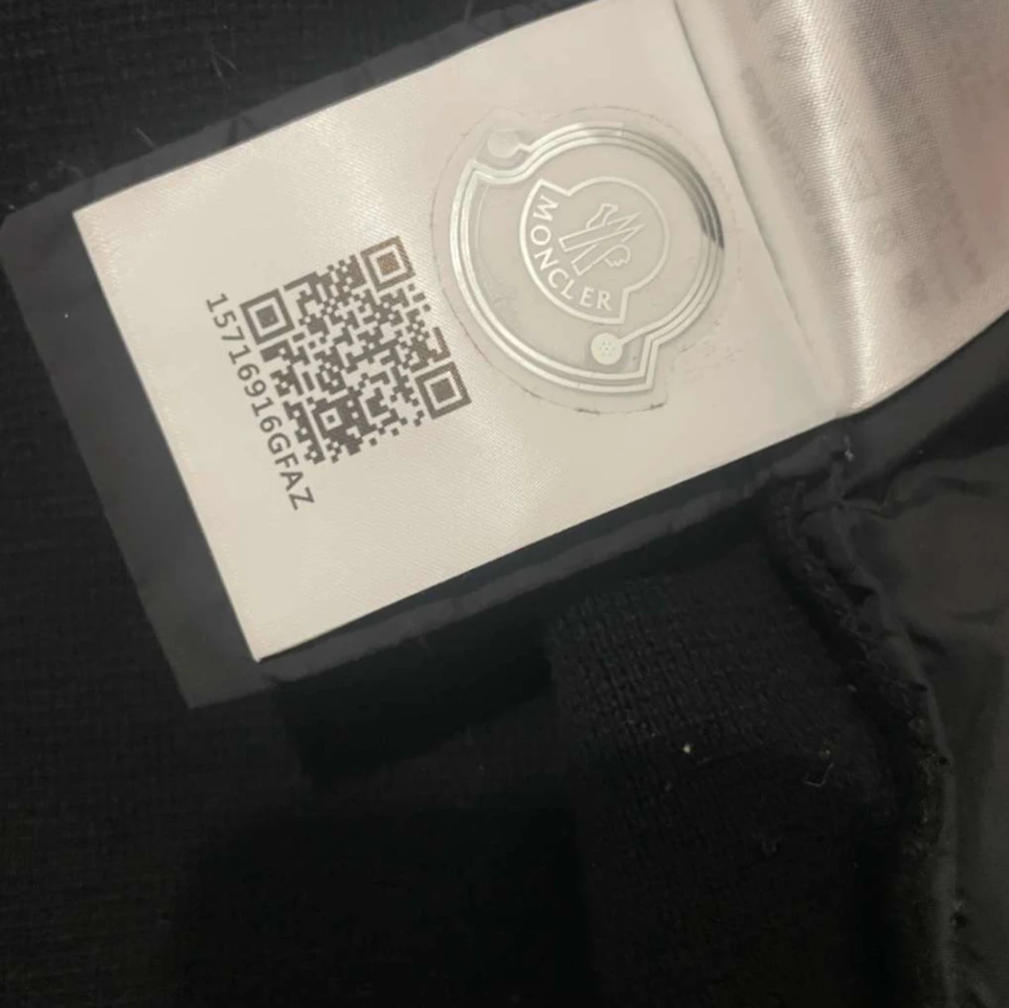 Svart Moncler jacka  - 92