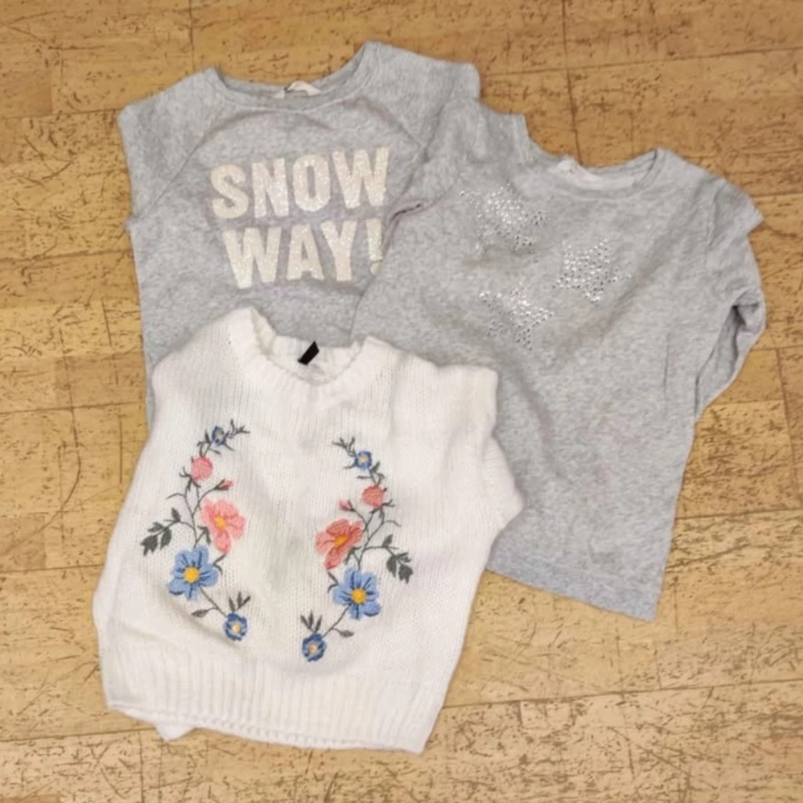 tre st tröjor strl xs-s