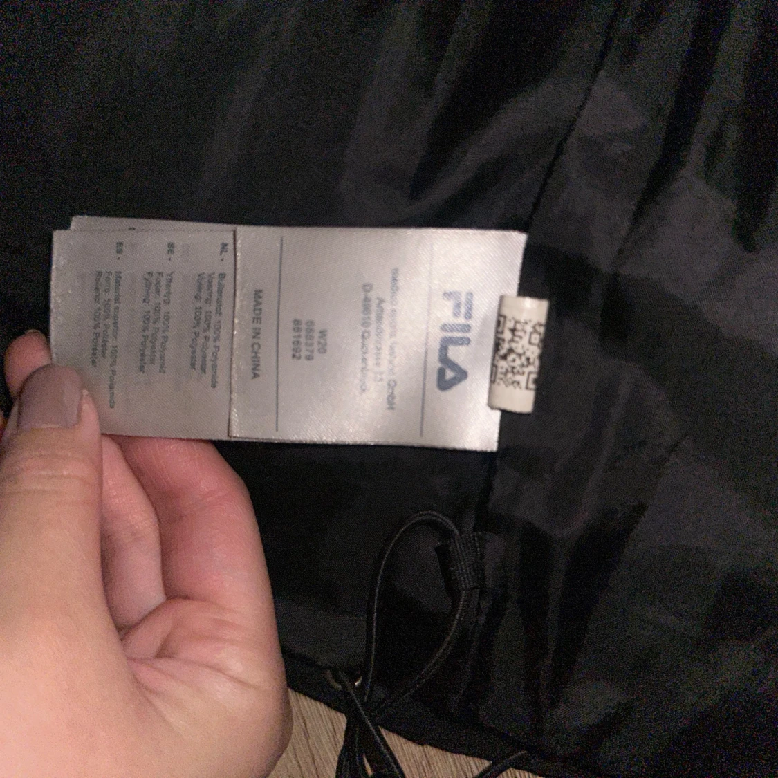 Svart pufferjacka från FILA - 92