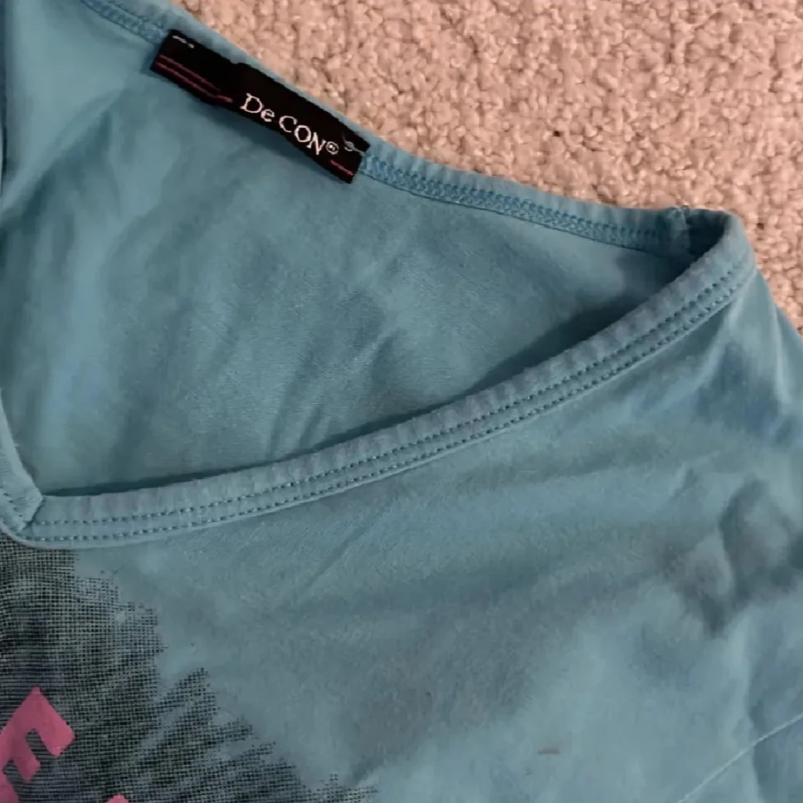Turkos t-shirt från Decon - 91