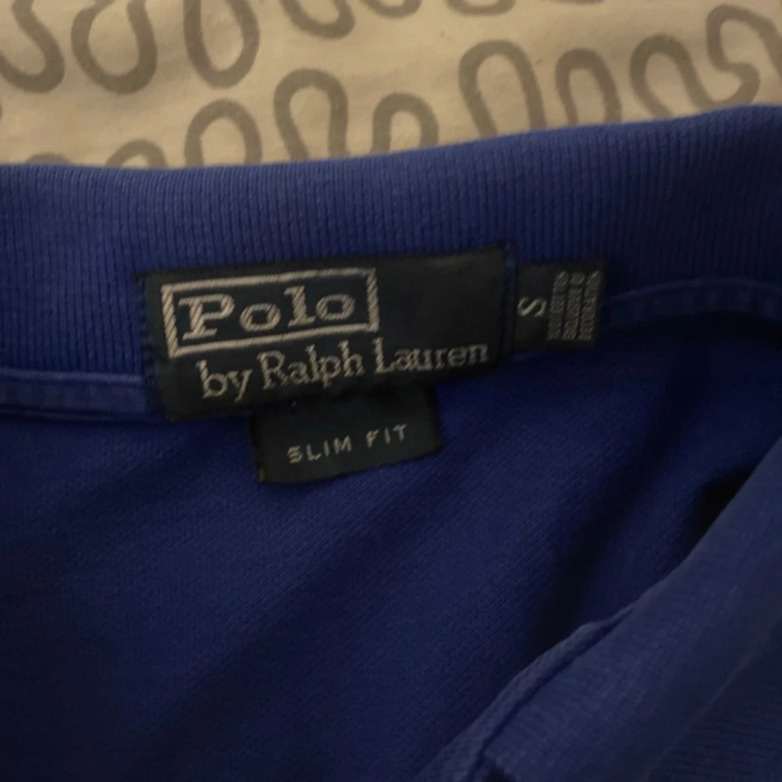 Blå pikétröja från Ralph Lauren - 91