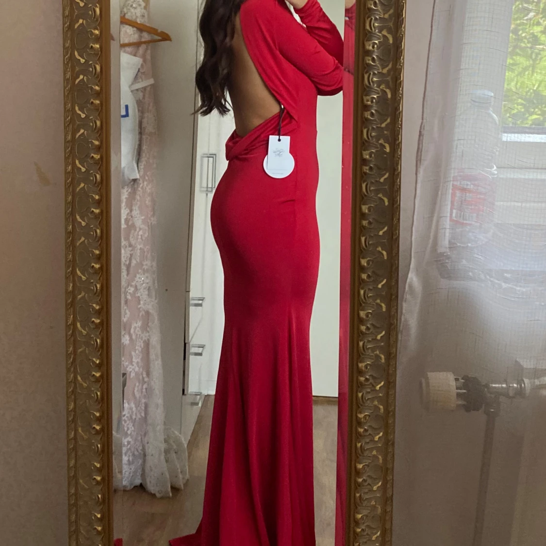 Balklänning röd - 90