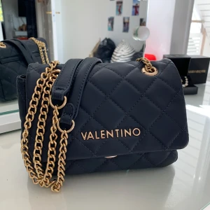 Valentino väska - Superfin väska ifrån Valentino! Nypris 1300kr, 15cm hög, 19cm i längden och 8cm bred. Fler bilder finns, passar perfekt till hösten!💕