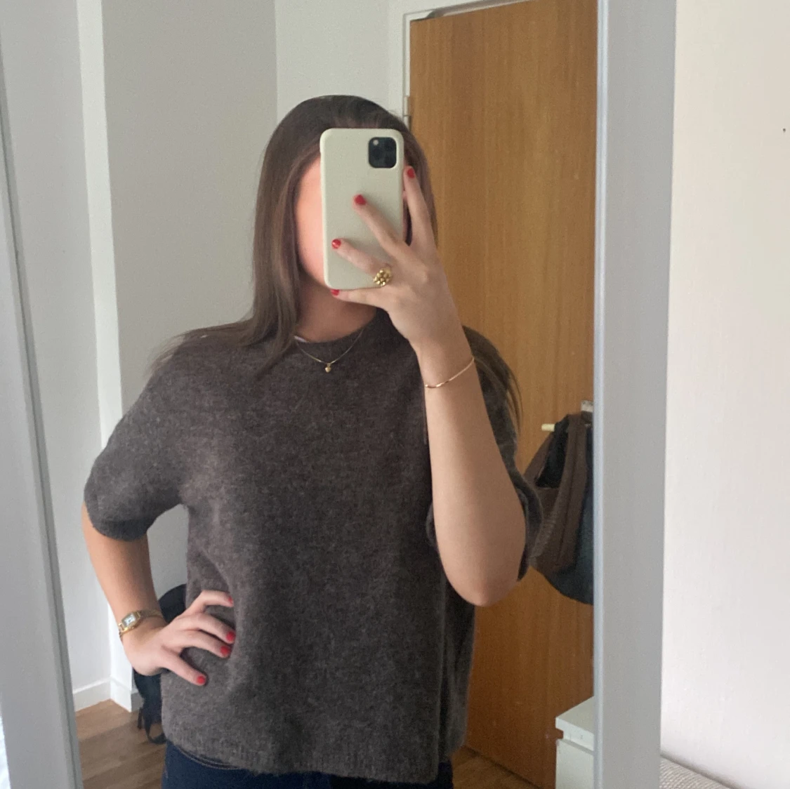 Stickad tröja gina - 90