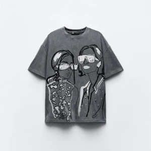 zara t-shirt - super cool t-shirt från zara som inte kommer till användning 💓