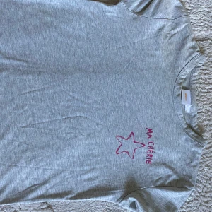 Grå t-shirt - En grå fin T-shirt från Young gina! Använd en gång och är i nyskick, säljer pga för lite på mig. Det är stolen 158/164, pris kan diskuteras!