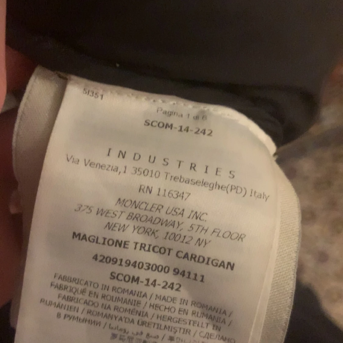 Moncler cardigan  - 92