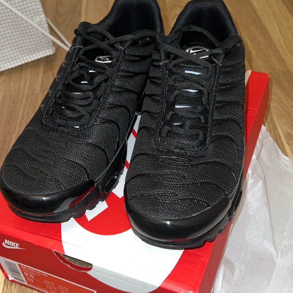 Svarta Nike sneakers - 1