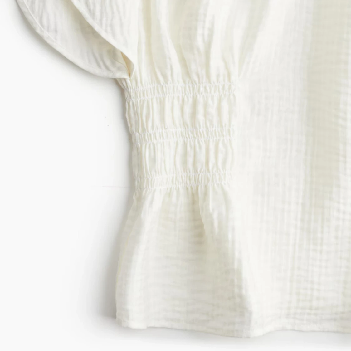 Vit blus/topp ifrån hm - 1