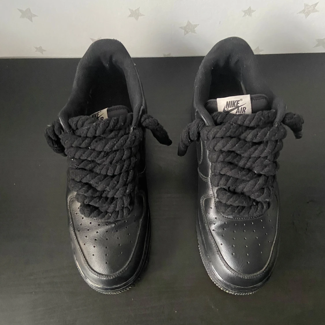 Svarta Nike AF1 - 91