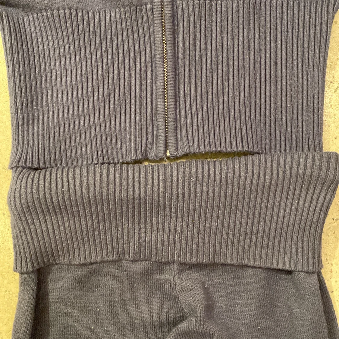 Soft knitted set mörkblå - 91