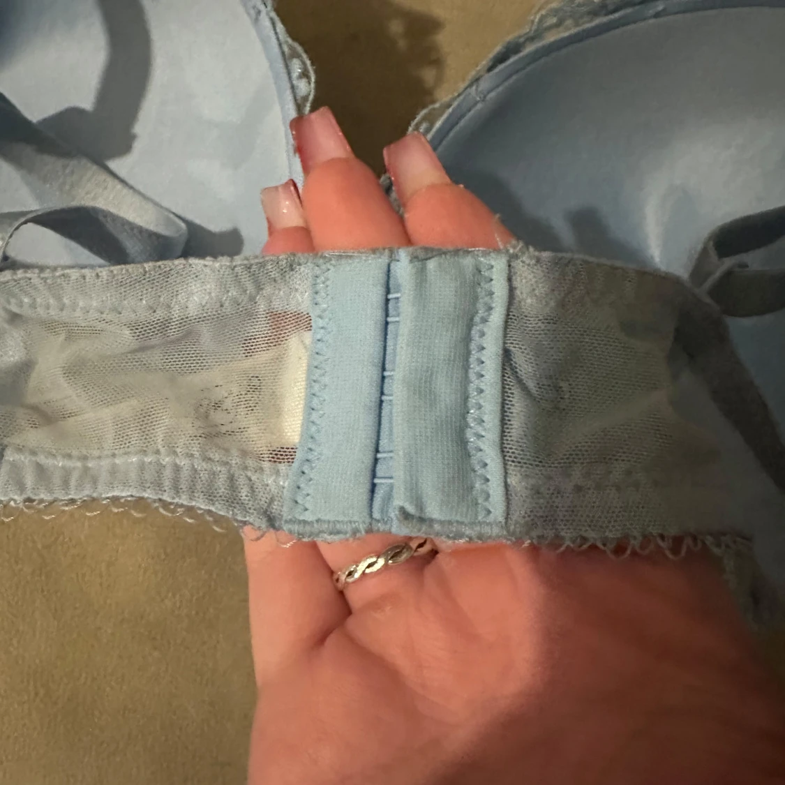 Ljusblå spets-bh från Censored - 91