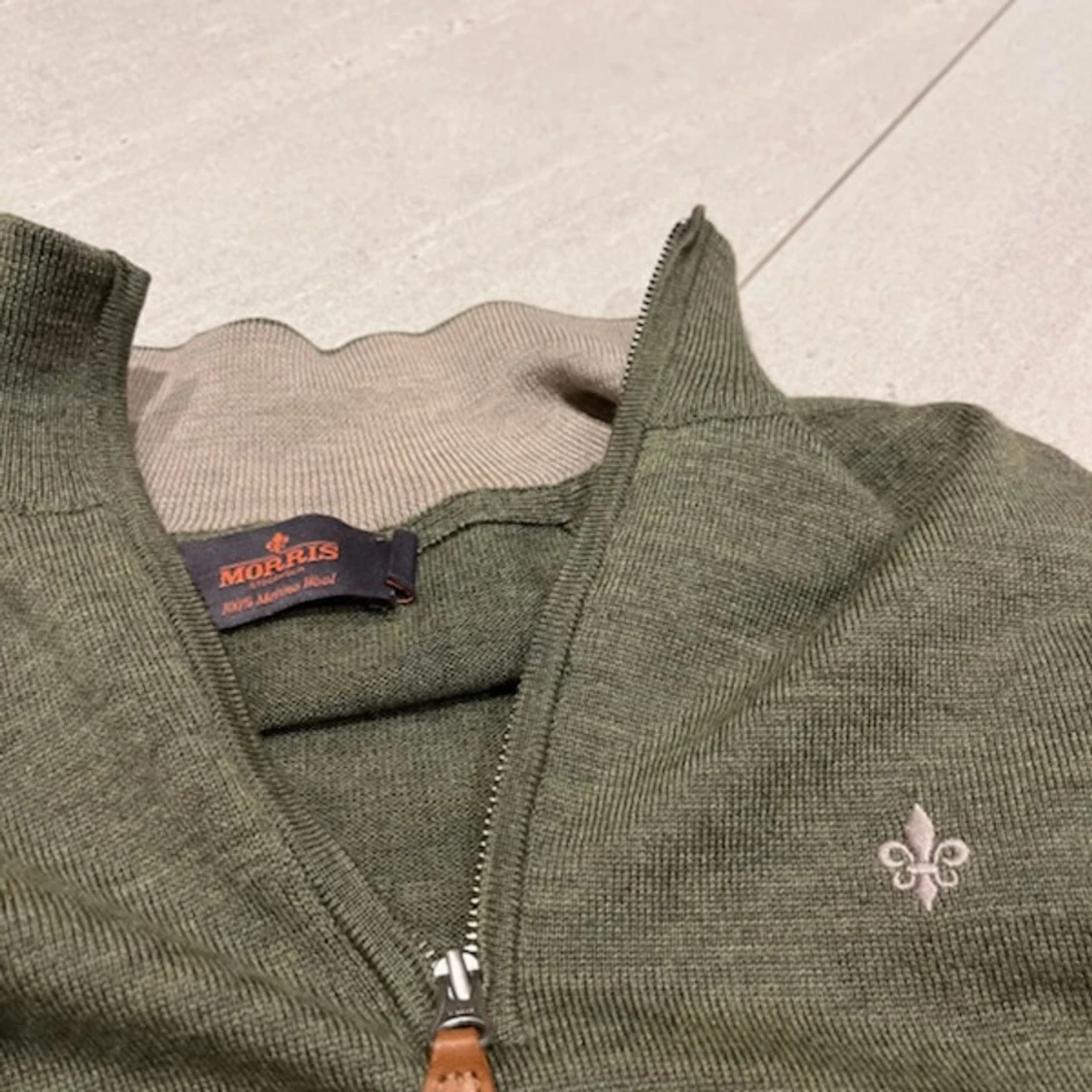 Morris halv zip - 2