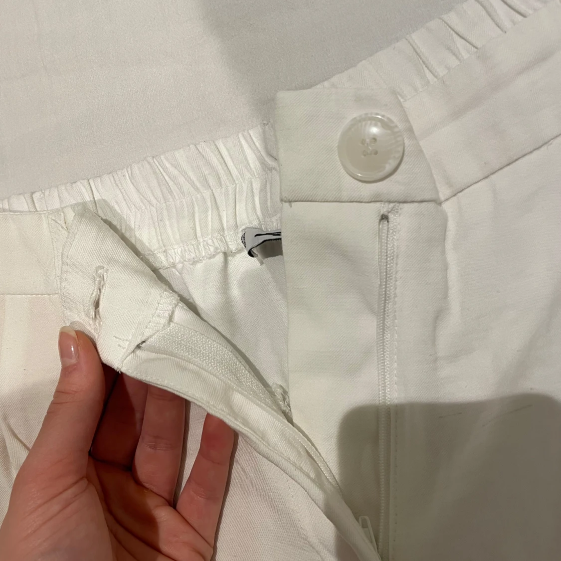 Vita byxor från FB Sister - 91