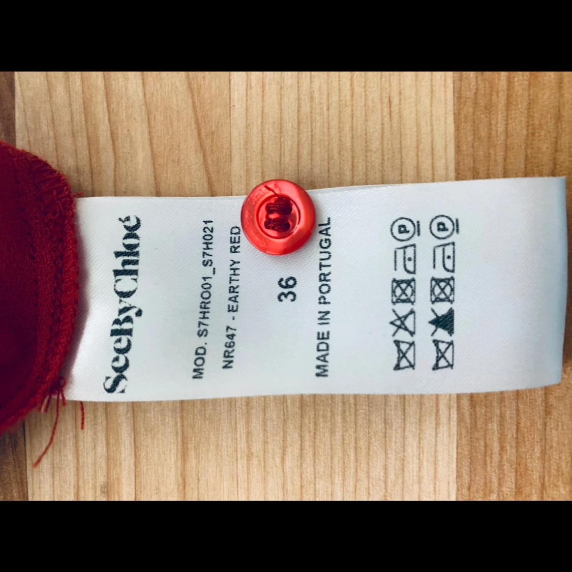 Röd klänning från See By Chloé - 93