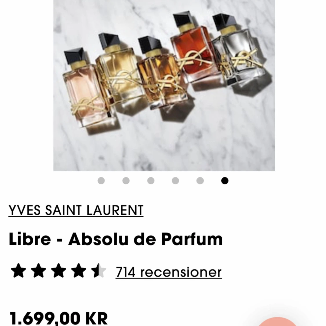 YSL LIBRE PLATINUM  - 91