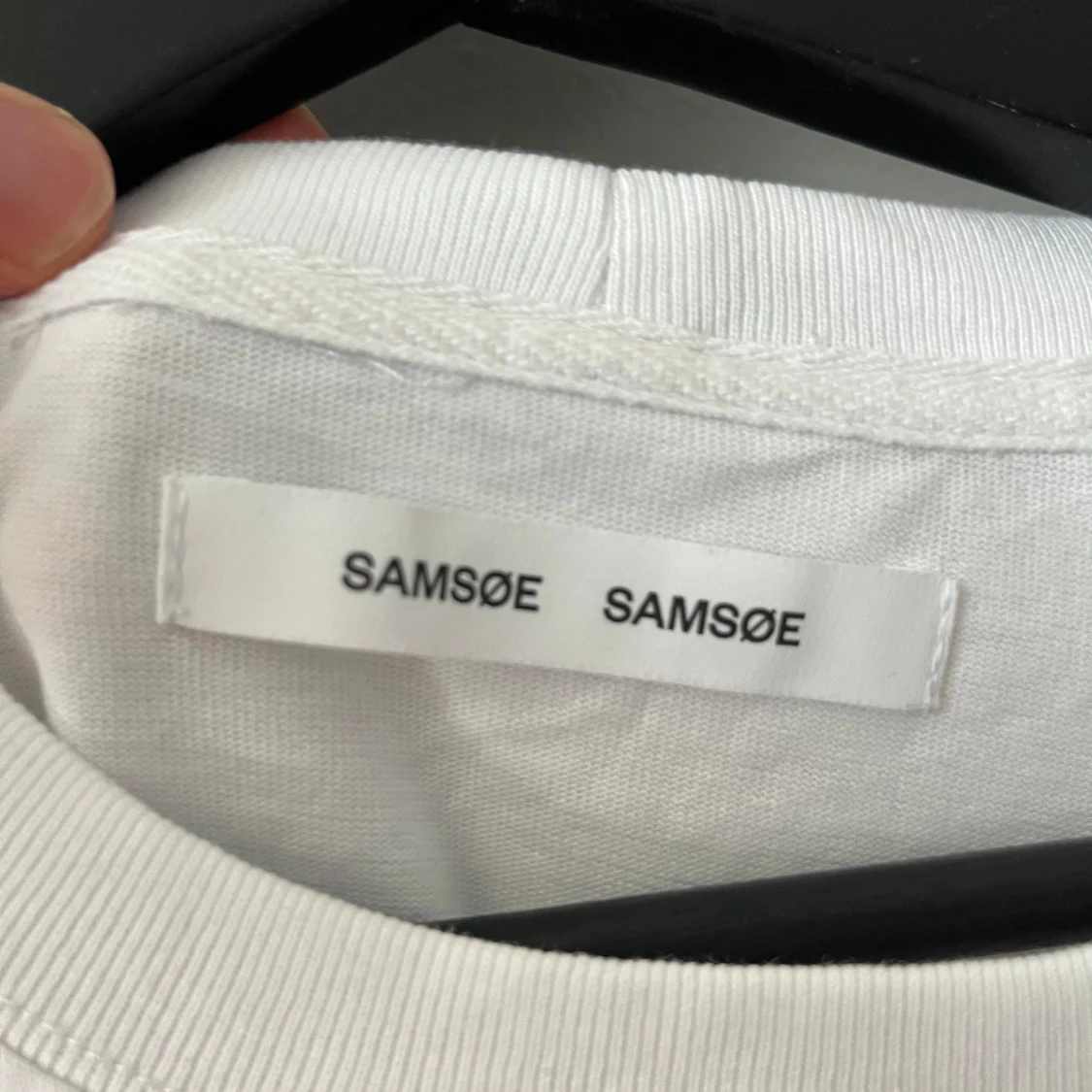 Vit t-shirt från Samsøe Samsøe - 38