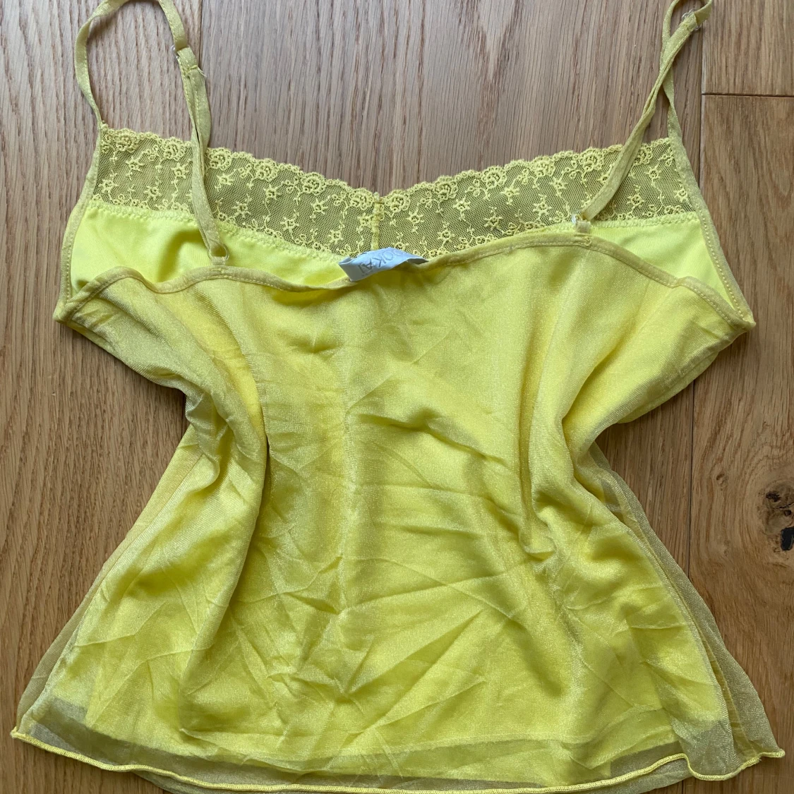 Gul vintage topp - 90