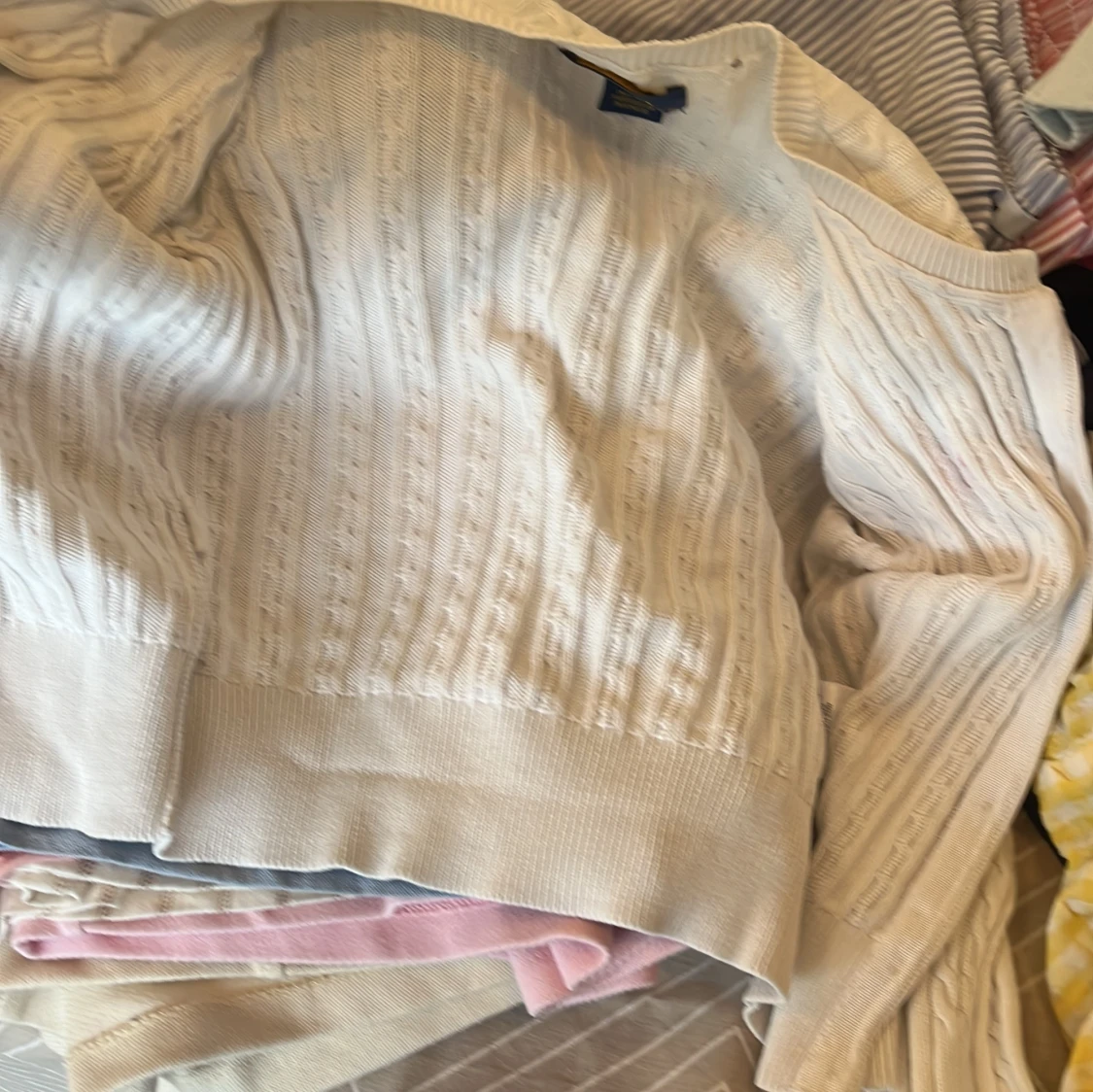 Vit kofta polo Ralph lauren  - 92