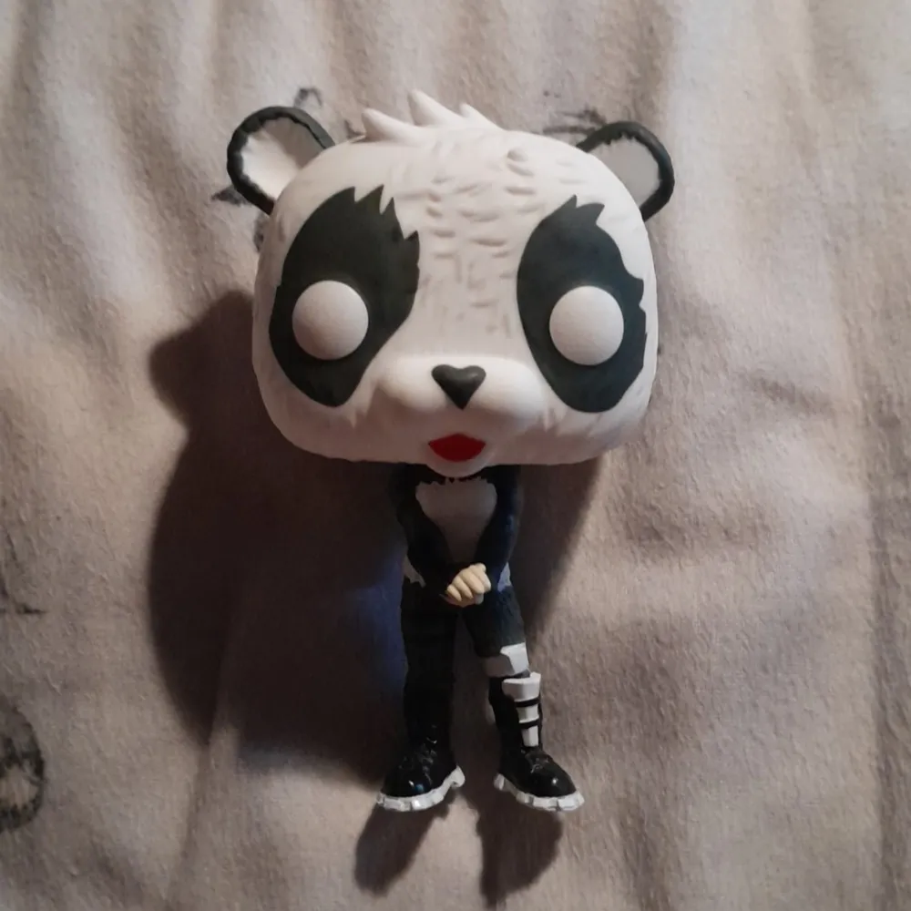 En panda Funko POP från Fortnite.. Övrigt.