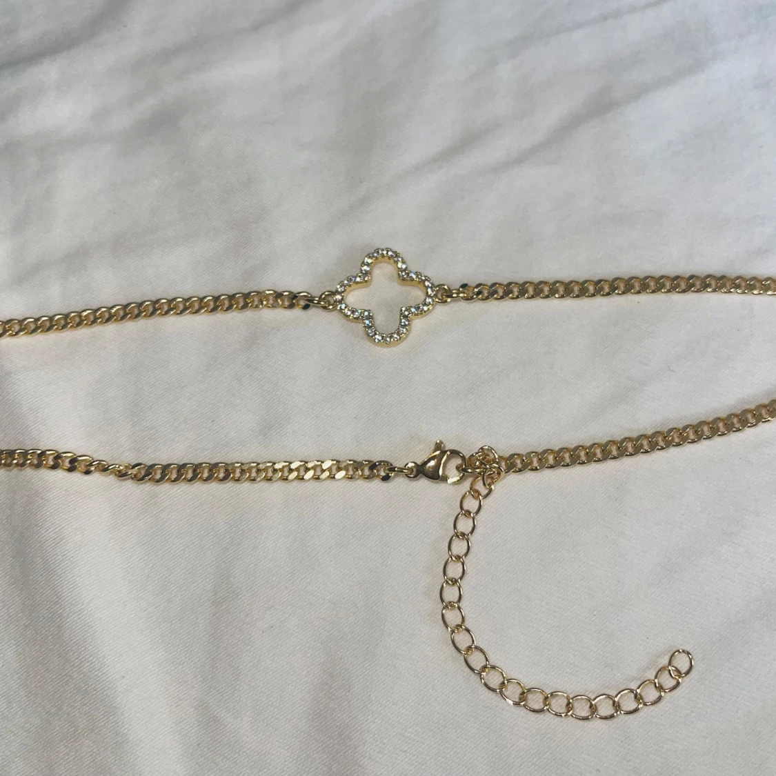 14k guldfylld choker halsband 