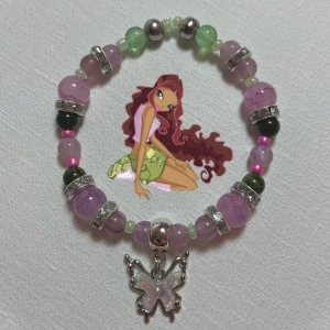 Armband winx layla  - Handgjort armband i kvalitetspärlor❣️